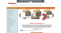 Desktop Screenshot of kralenshop.com